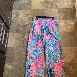 Lilly Pulitzer palazzo pants size small SOLD